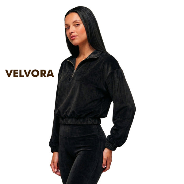 Velvora Luxe Velour Tracksuit Plush Comfort Edition – Velvorawear